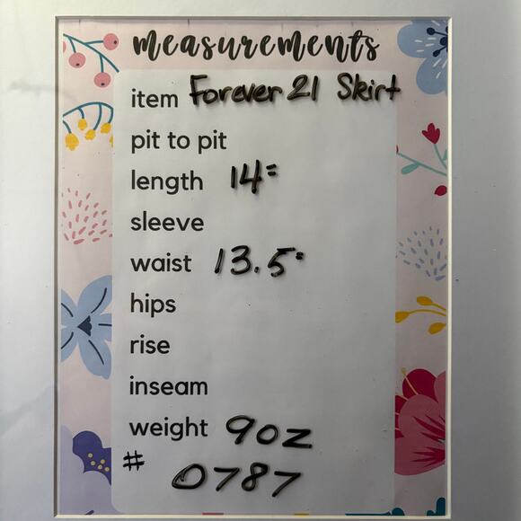 Forever 21 Mini Skirt Woman's Small Pink Stretch Casual Preppy Neutral Festival - Picture 11 of 11